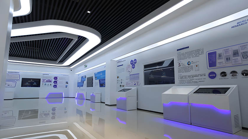 多媒體互動展項 產品展廳中的多媒體互動展項